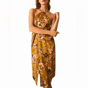 Reiss Multicolor Halter Dress
